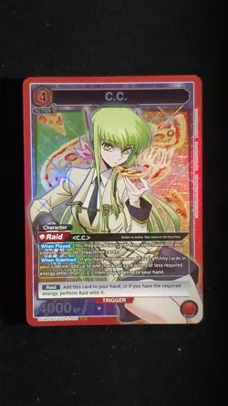 Union Arena CCG Code Geass C.C. UEX03BT/CGH-2-066 Super Rare - Image 1