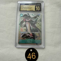 CGC 10 PRISTINE Ryuma P-072 One Piece card Promo P Best Selection Vol. 3 46 - Image 1