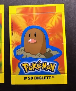 DIGLETT - RARE TCG NAVARRETE BUILDABLE CARD VINTAGE 2000 - Image 1