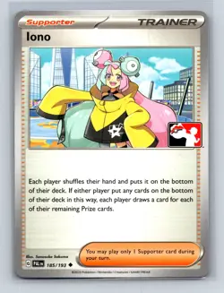 IONO 185/193 UC PRIZE PACK SERIES CARDS POKEMON NM - Image 1