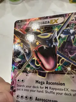Rayquaza EX XY69 – Black Star Promo Ultra Rare Holo – Pokemon Card (2015) MP - Image 3