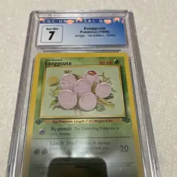 Pokemon Exeggcute TCG Jungle Card 52/64 1st Edition Common CGC 7 - Image 2