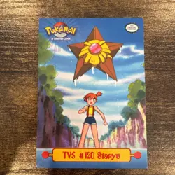 TV5 #120 Staryu- TV Animation Edition - Pokemon Topps Card - Image 1