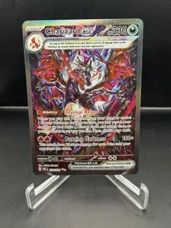 Charizard ex - 234/091 - Pokemon Paldean Fates Special Illustration Rare Card NM - Image 1