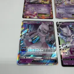 Pokemon Mewtwo EX GX V Holo Lot - 8 Cards ALL NM - Image 3