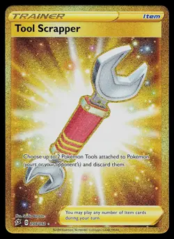 Pokemon Card Rebel Clash Tool Scrapper 208/192 Secret Rare - Image 1