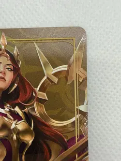 Riftbound LEONA - Radiant Dawn METAL Card Vegas Prize Wall Exclusive English - Image 4