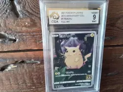 Pokemon Cards promo Holo 001 /028 pikachu chr ar sr ex graded slab card art b30 - Image 1