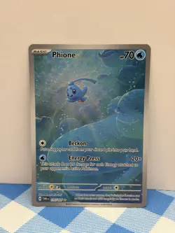 Pokemon Phione 175/167 Illustration Rare Holo Sv06 Twilight Masquerade Card - Image 1