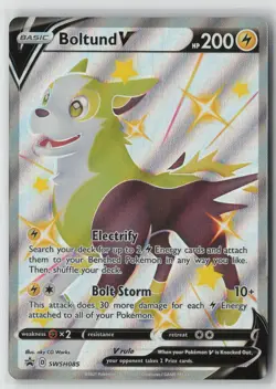 Boltund V Promo SWSH: Sword & Shield Promo Cards SWSH085 NM - Image 1