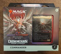 Magic The Gathering MTG DUSKMOURN Endless Punishment COMMANDER Deck SEALED NEW - Image 1