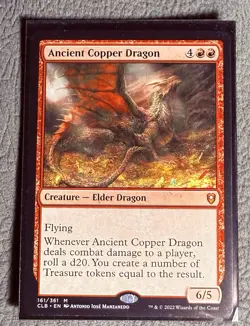 Ancient Copper Dragon Commander Legends Magic The Gathering - Image 1