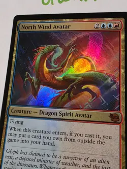 FOIL North Wind Avatar #0162 TMT Magic MTG NM! Magic the Gathering TMNT - Image 3