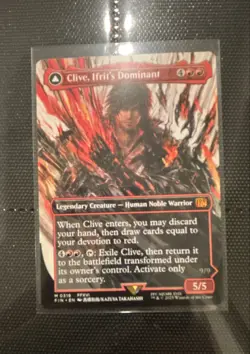 Clive, Ifrit's Dominant (0318) (Borderless) Final Fantasy Regular - Image 1
