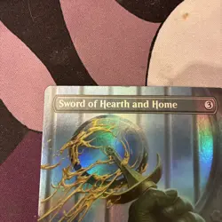 Sword of Hearth and Home MTG Teenage Mutant Ninja Turtles PROMO P 0136 FOIL - Image 2