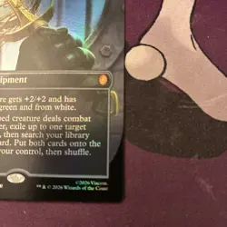 Sword of Hearth and Home MTG Teenage Mutant Ninja Turtles PROMO P 0136 FOIL - Image 4