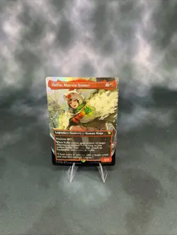 Yuffie, Materia Hunter (Borderless) (Chocobo Track Foil) Commander: Final... - Image 1