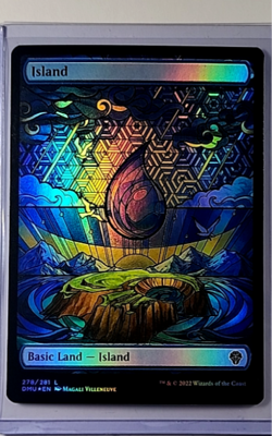 2022 MTG Magic The Gathering DMU Dominaria United Showcase Foil #278 Island - Image 1