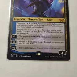 Kaito, Bane of Nightmares M Duskmourn: House of Horror 220 NM - Image 3