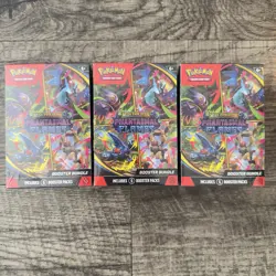 Pokemon TCG: Phantasmal Flames Factory Sealed Booster Bundle LOT OF 3 - Image 1