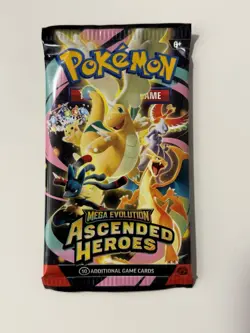(HEAVY)🔥 22.53g Pokemon TCG Ascended Heroes Booster Pack Factory Sealed✅ - Image 2