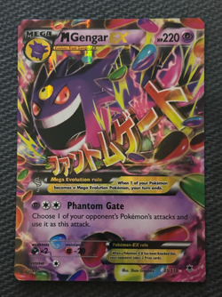 Pokemon M Gengar EX XY-Phantom Forces #35/119 - LP - Image 3