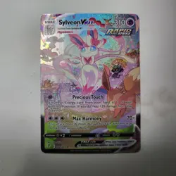 Pokemon TCG Evolving Skies Sylveon VMAX 212/203 Secret Rare Holo 310 HP - Image 1