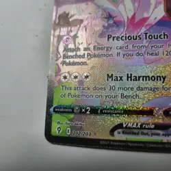 Pokemon TCG Evolving Skies Sylveon VMAX 212/203 Secret Rare Holo 310 HP - Image 3