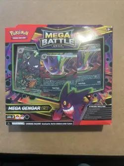 Mega Battle Deck - Mega Gengar ex Box Set Haunter Pokemon TCG (Sealed) New - Image 1