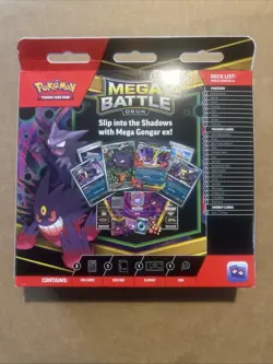 Mega Battle Deck - Mega Gengar ex Box Set Haunter Pokemon TCG (Sealed) New - Image 2