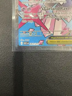 Pokemon TCG Ascended Heroes Mega Diancie EX Mega Attack Rare 267/217 NM - Image 4