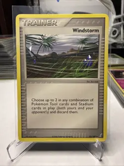 Windstorm 85/100 Crystal Guardians Non Holo VINTAGE POKEMON (LP/LP+) - Image 1