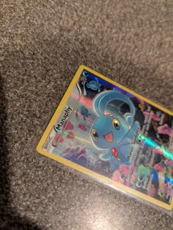 Pokemon TCG Manaphy XY113 Black Star Promo Holo Card Near Mint Condition - Image 3