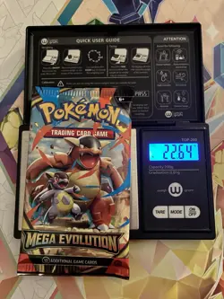 (HEAVY) 22.64g Pokemon TCG Mega Evolution Booster Pack (SEALED)✅ - Image 1