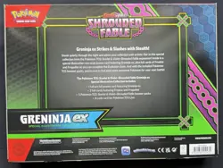 Greninja ex Special Illustration Box Shrouded Fable New Sealed Pokemon TCG - Image 2