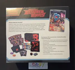 Pokemon Destined Rivals ETB Elite Trainer Box BRAND NEW SEALED Mew Two - Image 2