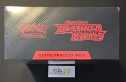 Pokemon Destined Rivals ETB Elite Trainer Box BRAND NEW SEALED Mew Two - Image 3