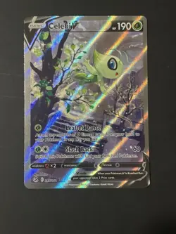 Celebi v 245/264 Alt Art Ultra Rare Fusion Strike Pokemon TCG - Image 1