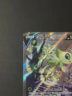 Celebi v 245/264 Alt Art Ultra Rare Fusion Strike Pokemon TCG - Image 2