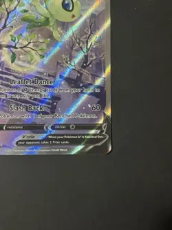 Celebi v 245/264 Alt Art Ultra Rare Fusion Strike Pokemon TCG - Image 4