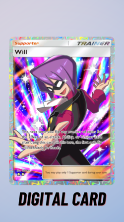 Will Full Art Wisdom Of Sea And Sky Pokemon TCG Pocket Trade 2 Star ⭐⭐ (English) - Image 1