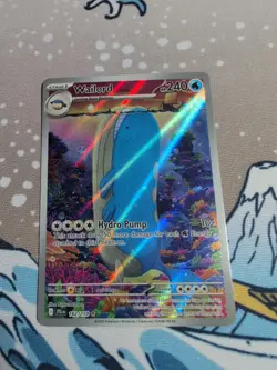 Wailord 162/159 - SV09: Journey Together Illustration Rare Pokemon TCG NM - Image 1