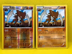 Pokemon Tcg Kabutops 39/124 XY Fates Collide Reverse & Non Holo - Image 1