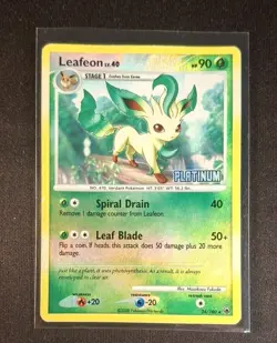 Pokemon TCG Holo Lot Leafeon Pikachu Giratina Greninja MP To NM - Image 2