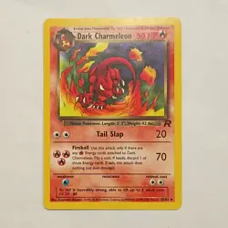 Pokemon Dark Charmeleon Team Rocket Uncommon Regular 32/82 50 HP Stage 1 Wizard… - Image 1