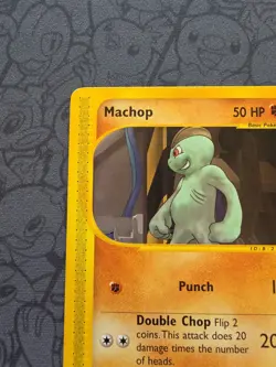 Pokemon: Machoke #085/165 & Machop #117/165 Expedition 2002 - LP/HP - I181 - Image 4