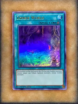 Yugioh Zombie World DUOV-EN091 Ultra Rare 1st Ed NM - Image 1