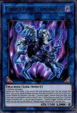 Yu-Gi-Oh! Gimmick Puppet Chimera Doll Ultra Rare BLHR-EN053 - Image 1