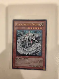 Yu-Gi-Oh 1st Edition Cyber Barrier Dragon Ultimate Rare SOI-EN-006 LP - Image 3
