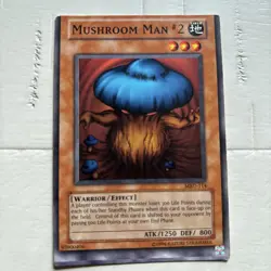 Yu-Gi-Oh Mushroom Man #2 MRD-114 Common Unlimited Edition tcg print error - Image 1